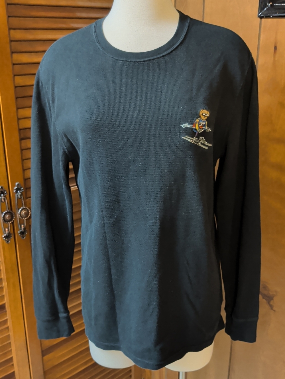 Polo Ralph Lauren waffle-knit thermal long-sleeve shirt